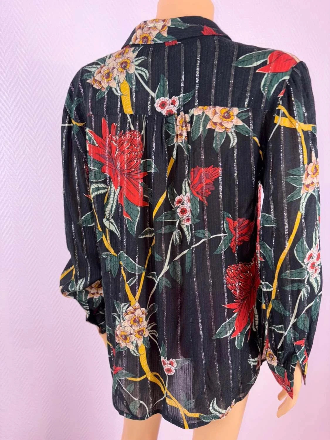 Camisa feminina tamanho 0 Ba&sh limpa – photo 6